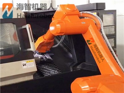 沖壓機(jī)機(jī)械手 數(shù)控機(jī)加工機(jī)器人工作站(圖5)