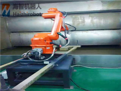江門(mén)門(mén)把手噴漆機(jī)械手