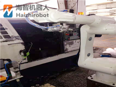 什么是車床機(jī)械手 數(shù)控車床機(jī)器人上下料(圖4)