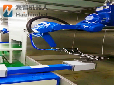 機(jī)械手噴漆自動化