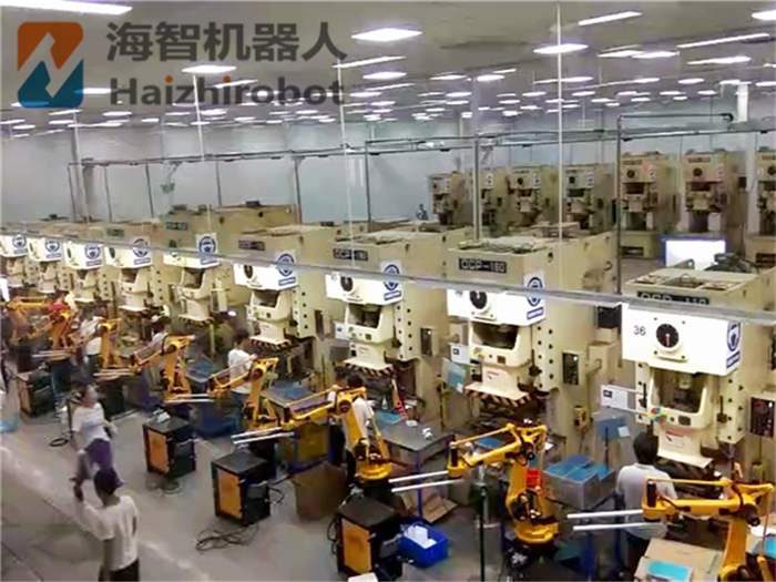 五金沖壓上下料機械手臂調(diào)試安裝(圖4)
