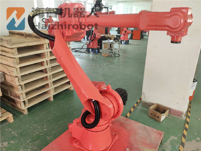 噴涂機器人生產(chǎn)廠家新項目-五金門把手噴漆