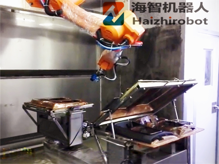 噴涂機(jī)器人工作過(guò)程 作業(yè)流程(圖3)